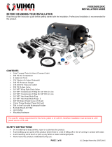 Vixen Horns VXO8350 Single Trumpet Train Air Horn User manual