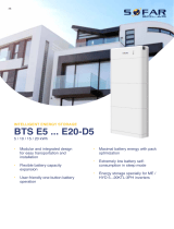 BTS E5-DS5 Intelligent Energy Storage User manual
