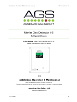 AGS 134a Merlin Gas Detector i-S User manual
