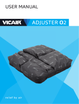 VICAIR ADJUSTER 02 Wheelchair Cushion User manual