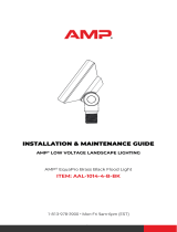 AMP Lighting AAL-1014-B-BK Installation guide