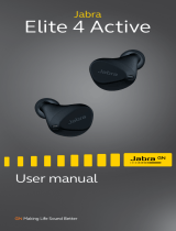 Jabra Elite 4 Active True Wireless Sports Earbuds Operating instructions