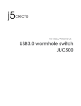 J5createJUC500 USB3.0 Wormhole Switch