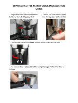 ANKOCM5418CB-SA Espresso Coffee Maker