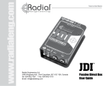 Radial Engineering JDI Passive Direct Box User guide