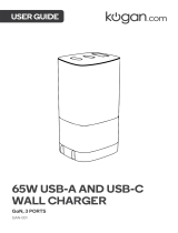 Kogan GAN-001 65W USB and USB-C Wall Charger User guide