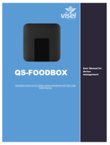 visel QS-FOODBOX Standalone Server Box for Arbitrary Queue Management User manual