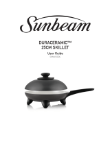 Sunbeam SKM6100DC DuraCeramic Skillet User guide