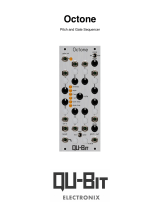 Qu-bit Octone Pitch and Gate Sequencer User manual