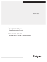 Pelgrim PKVO3082 Undercounter Refrigerator User manual