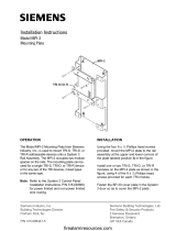 Siemens MPI-2 Mounting Plate User manual