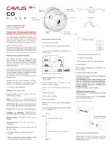Cavius 4002 Carbon Monoxide Alarm Device User manual