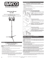 Bayco SL-1522 User manual