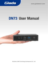 Giada DN73 User manual