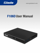 Giada F106D User manual