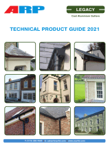 ARP Legacy Cast Aluminium Gutters  Technical Product Guide