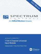 Spectrum Controls 1734sc-IF4U Owner's manual