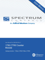Spectrum Controls 1756sc-CTR8 User manual