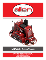 Allen Engineering MSP465 User manual
