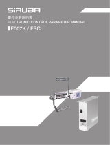 Siruba F007K/FSC Owner's manual