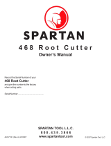 Spartan 468 User manual