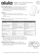 Alula RE201T Owner's manual