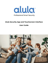 AlulaSecurity App and Touchscreen Interface
