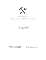MrSteam iSteamX Installation & Operation Manual