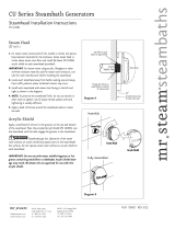 MrSteam CU SteamHead Installation & Operation Manual