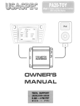 USASPEC PA20-TOY Owner's manual