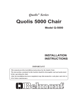 Belmont Quolis 5000 Chair Installation guide