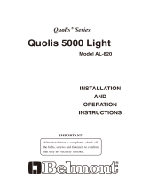 Belmont Quolis 5000 AL-820 Installation guide