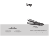 izzy Hair Straightener Professional Ceramic 568 Owner's manual