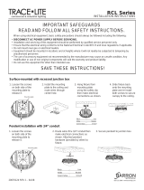 BARRON RCL Series Round Canopy Installation guide