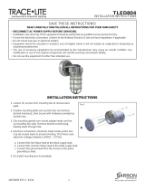 BARRONTLED804 Series Die-cast Globe Vaportight