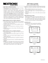 BARRON RT1 Retrofit LED Linear Series Installation guide