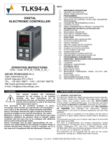 Ascon tecnologic TLK94 Owner's manual