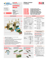 Ascon tecnologic AO-08HL Installation guide