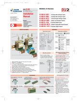 Ascon tecnologic DM-08TS Installation guide