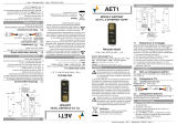 Ascon tecnologic AET1 Owner's manual