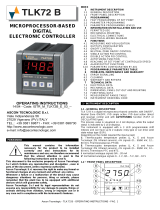 Ascon tecnologic TLK72 Owner's manual