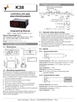 Ascon tecnologic K38 Owner's manual