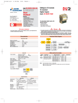 Ascon tecnologic DI-16LV User manual