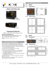 Ascon tecnologic KR1E Owner's manual