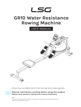 LSG Fitness LSG GR-10 Water Resistance Rowing Machine User manual