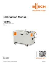 Busch COBRA DS 1200/1800 A/A H User manual