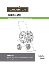 Garden Club Garden Hose Reel Cart Owner's manual