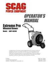 Scag Power Equipment Extreme Pro User manual