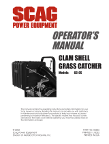 Scag Power EquipmentGC-CS Clam Shell Grass Catcher