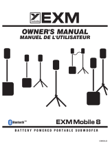 YORKVILLE EXM-Mobile-8 Owner's manual